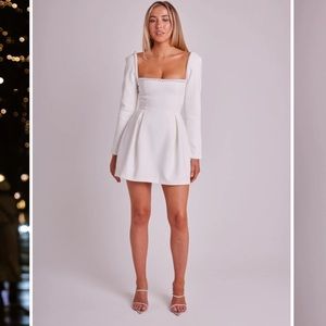 Odd Muse Ultimate Muse Pearl Dress in White